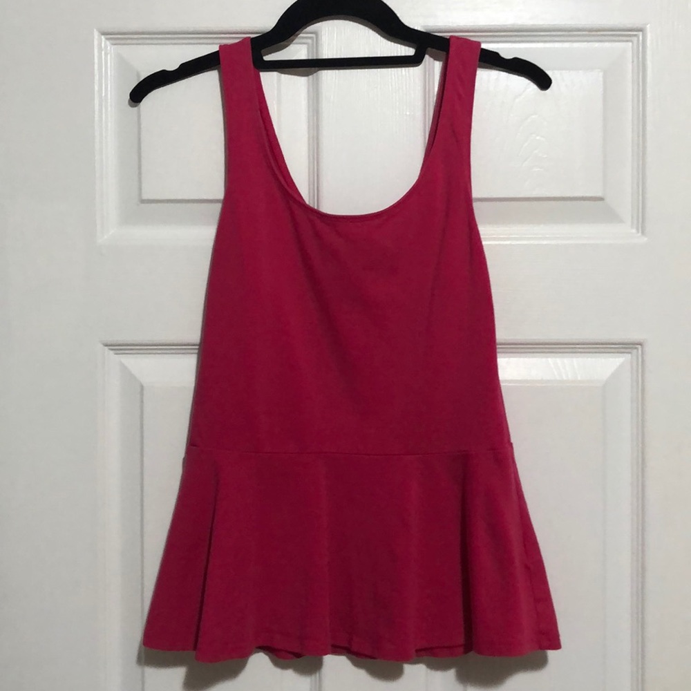 Express fit + flare tank top